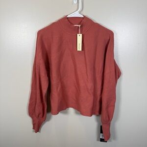 KORYE Women's Ribbed Sweater Size L